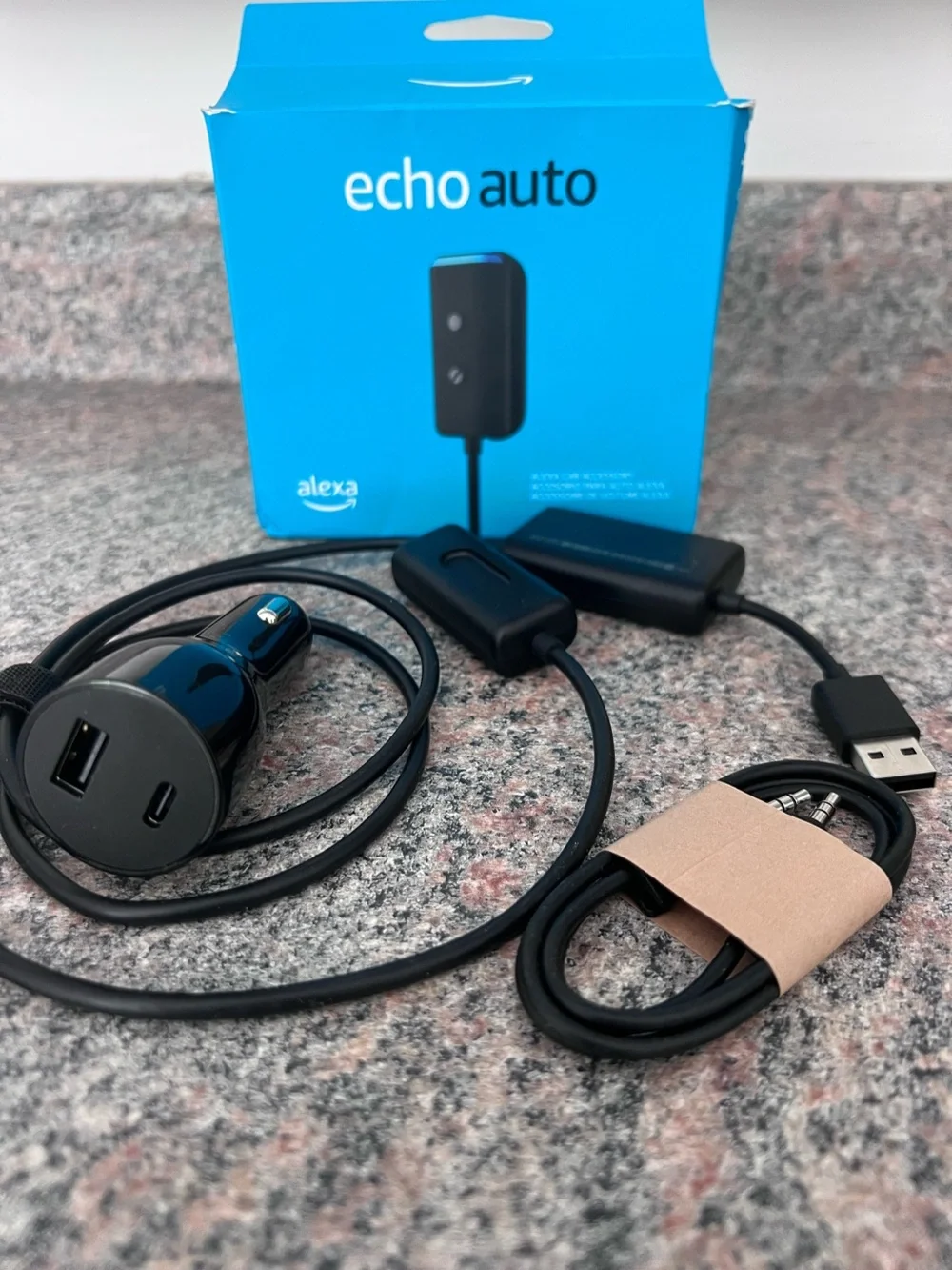 Amazon Auto Car Alexa Accessory - Black